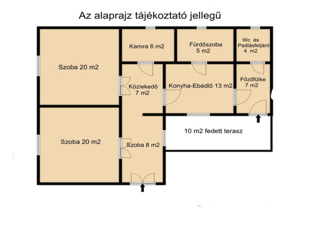Felújított családi ház Nagykamaráson eladó
