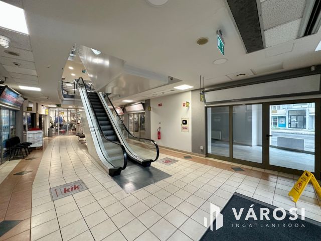 Salgó Center földszintjén, utcai bejáratos üzlet kiadó!