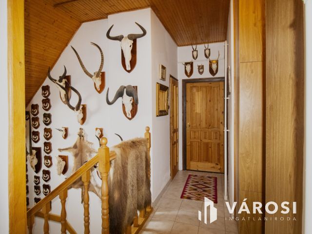 Napelemes, 2 szintes családi ház, haszonélvezettel Gyulán