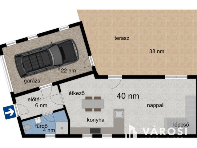 Emeltszintű szerkezetkész ikerház,  Új-petőfi telepen eladó!