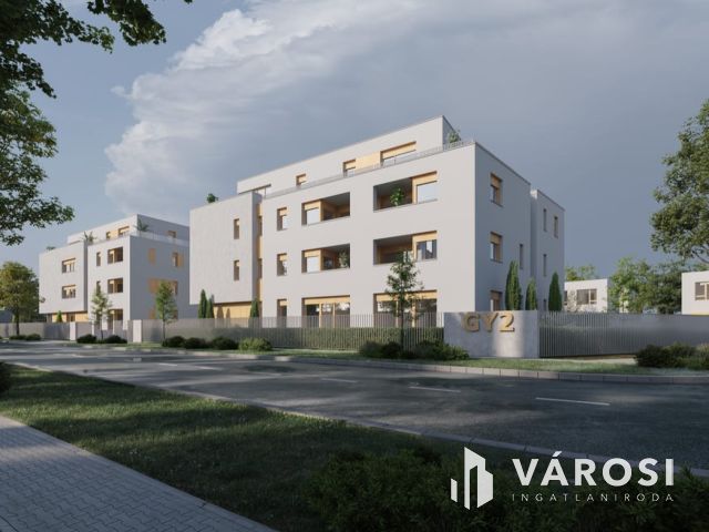 Modern új építésű lakás a Postakert szívében