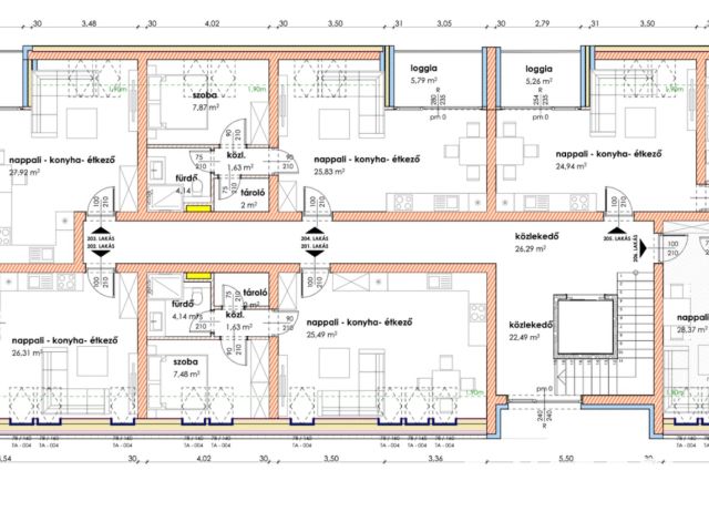 Második emeleti újépítésű lakás, Hagymatikumtól 60 méterre 6