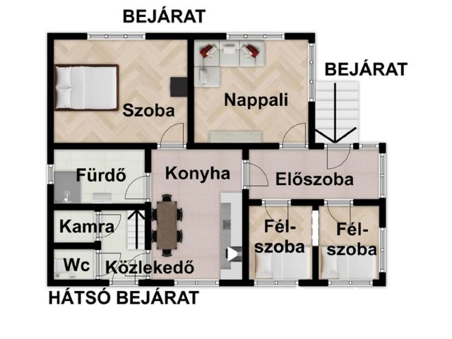 3 ingatlan 1 áráért Szentendrén!